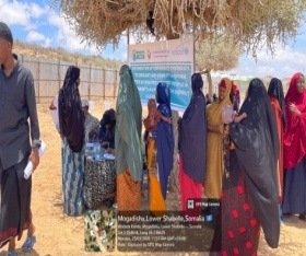 Kahda hygiene kit distribution: photograph 9 from the TSS report