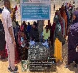 Kahda hygiene kit distribution: photograph 21 from the TSS report