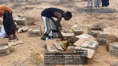 Kahda hygiene kit distribution: photograph 5 from the TSS report