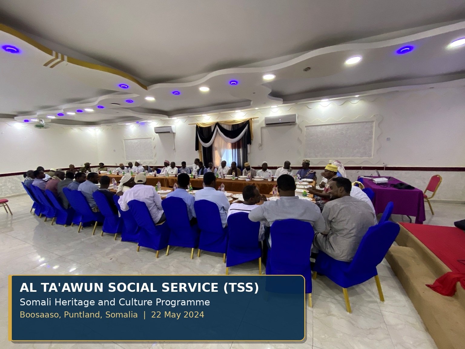 Heritage and Culture Programme Participants at the TSS Somali Heritage and Culture Programme in Boosaaso, Puntland