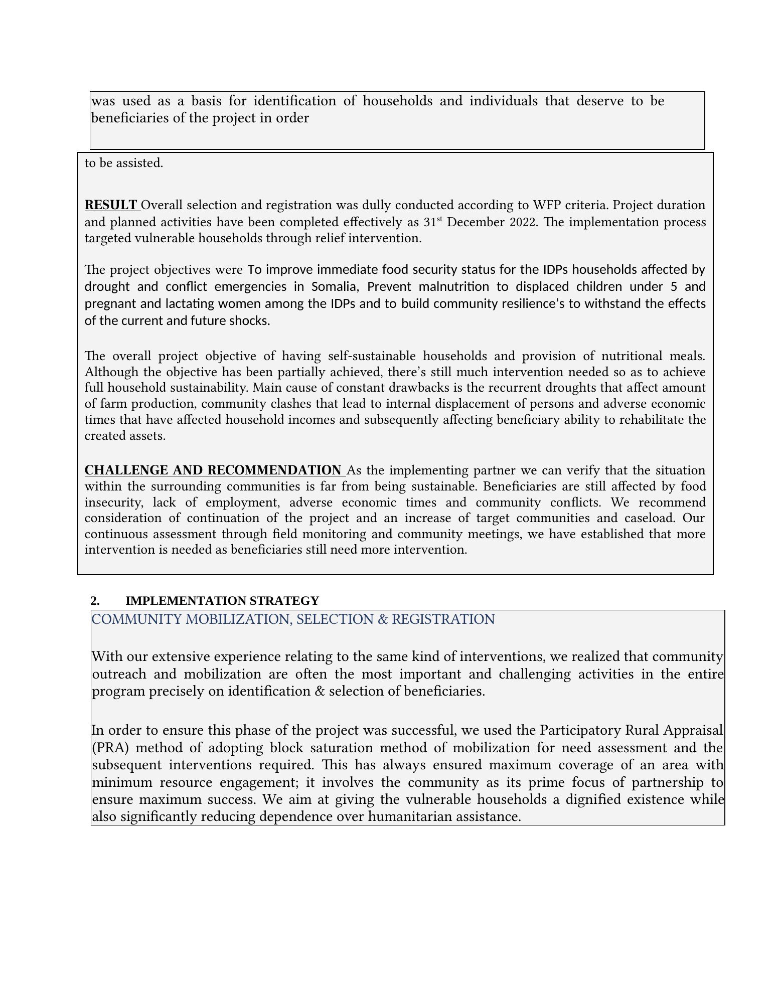 TSS Qandala relief report 2022 — source page 2