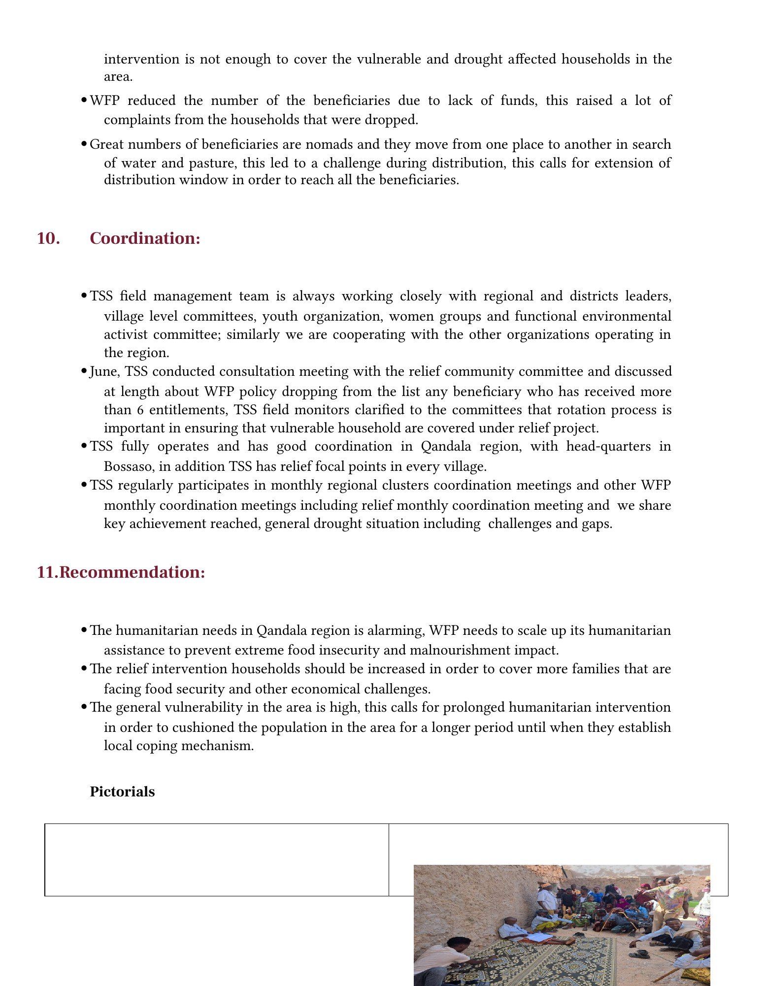 TSS July 2023 relief report — page 5