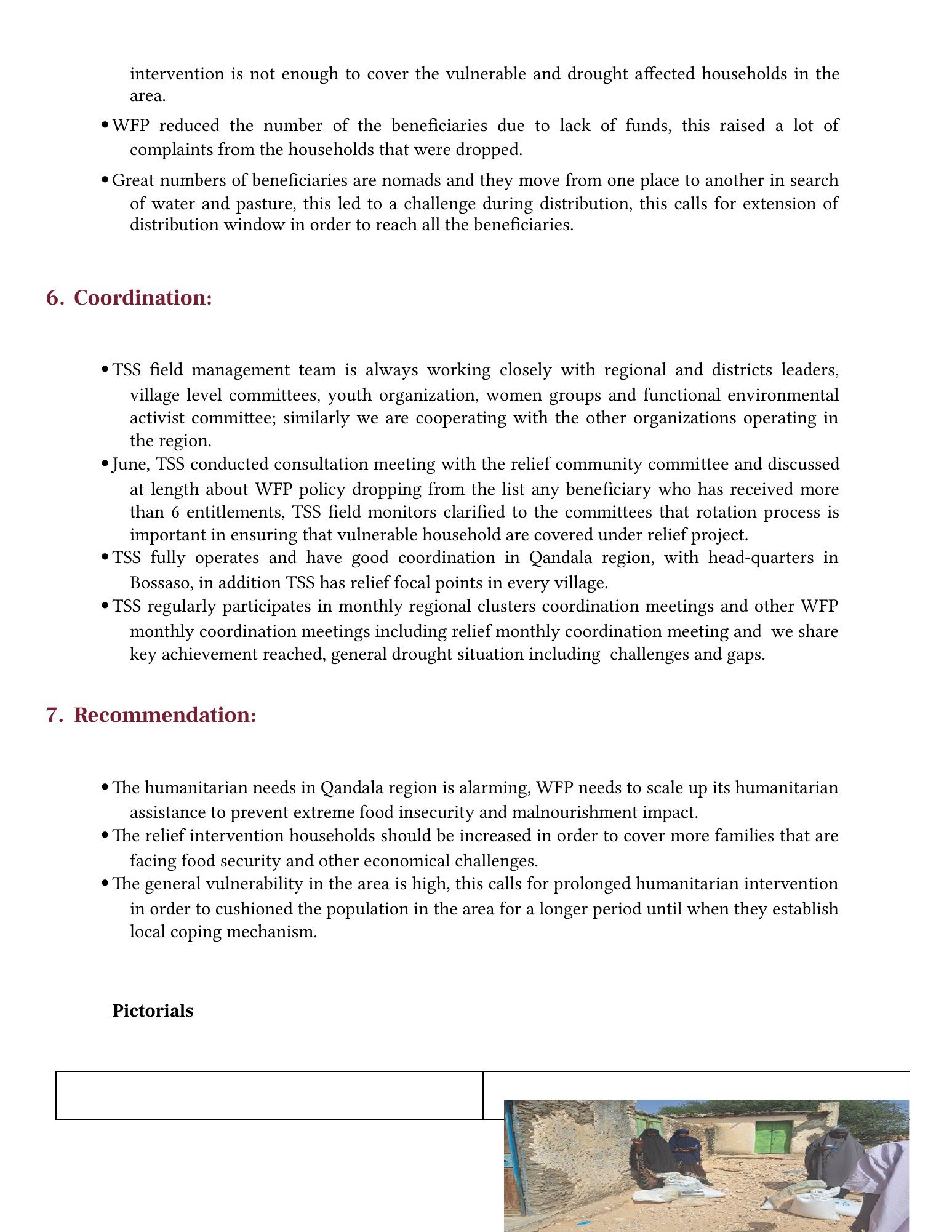 TSS June 2023 relief report — page 4